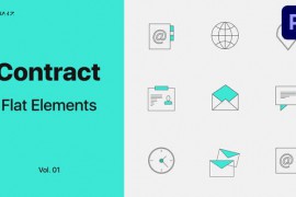 Contract Icons for Premiere Pro Vol. 01 47385906