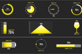 10 Percentage Infographics | Premiere Pro 46173287