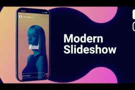 Modern Slideshow Vertical 50537569
