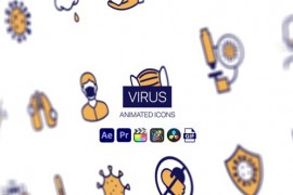 Virus Animated Icons 44952245