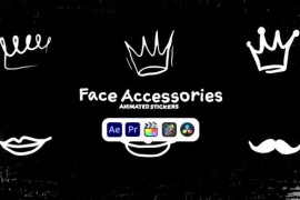 Face Accessories Animated Stickers 50571331
