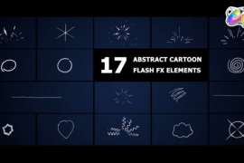 Abstract Cartoon Flash FX Elements | FCPX 50527492