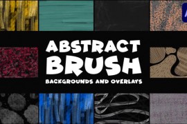 Abstract Brush Backgrounds And Overlays | After Effects 46868362