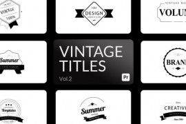 Vintage Title 02 for Premiere Pro 43719080