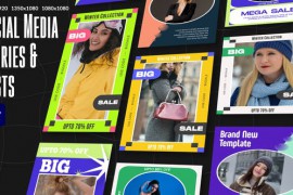 Social Media Posts & Stories Pack 43218003