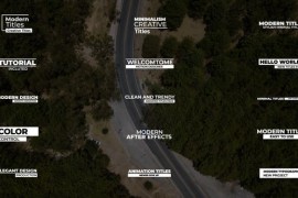 Minimal Simple Titles | FCPX & Apple Motion 47408766