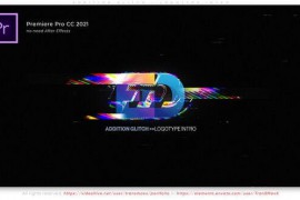 Addition Glitch - Logotype Intro 52205907