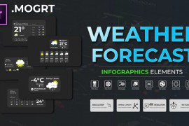 Infographic - Weather Forecast MOGRT 51480644