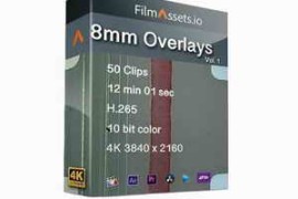 FilmAssets – 8mm Overlays Vol. 1
