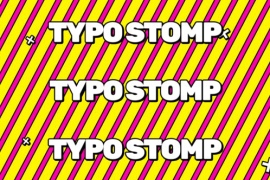 Typography Stomp 50496876