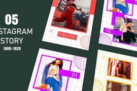 Stylish Instagram Story Frames After Effects Template 45086732