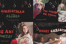Christmas Greeting Scenes for DaVinci Resolve 42343543