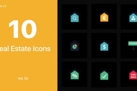 Real Estate Icons for Premiere Pro Vol. 02 45611470