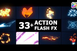 Action Flash FX Overlays | FCPX 43175203