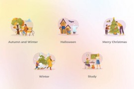 Autumn and Winter - Gradient concepts 42031668