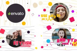 Stylish Slideshow || DaVinci Resolve 32604458