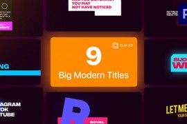 Big Modern Titles for Premiere Pro Vol. 03 44829468