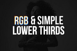 RGB & Simple Lower Thirds 50879794
