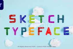 Free Download:Sketch Animated Typeface | MOGRT 59752754