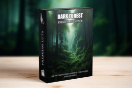 Hollywood Nature Outdoor Cinematic Dark Green Moody Forest Travel Vlog LUTs Pack 49914257