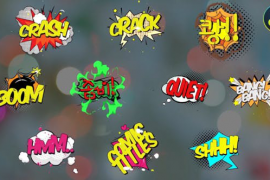 Comic Titles for DaVinci Resolve 52469720
