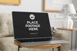 Clean Laptop Product Promotion 49905976