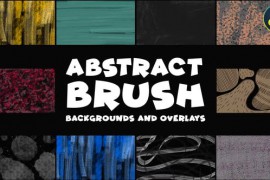 Abstract Brush Backgrounds And Overlays | DaVinci Resolve 46904705