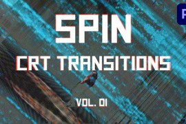 CRT Spin Transitions for Premiere Pro Vol. 01 46488432
