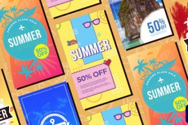 Summer/Beach Tropical Vertical Travel Stories 51655127