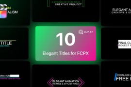 Elegant Titles for Final Cut Pro X Vol. 02 44953222