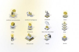 Artificial Intelligence - Isometric Icons 49870823