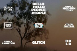 Glitch Titles | MOGRT 50295913