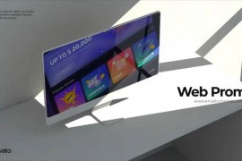 Minimalist Monitor Mockup V0.2 50908612