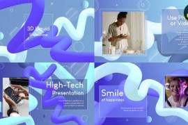 3D Liquid Slideshow for DaVinci Resolve 51991217