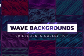 Wave Backgrounds | Premiere Pro 48471227