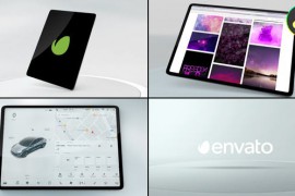 Clean Tablet Presentation for DaVinci Resolve 48635389