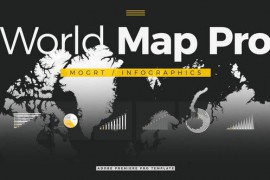 World Map Pro / MOGRT / Infographics 43534162