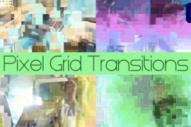 Pixel Grid Transitions for Premiere Pro 45883076