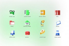 Office - Flat Icons 46765768