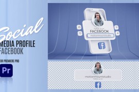 Social Media Profile Facebook - Premiere Pro 48503795