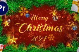 Merry Christmas Intro || Xmas Intro MOGRT 49400343