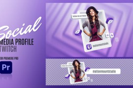 Social Media Profile Twitch - Premiere Pro 48449720