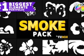Hand-Drawn Cartoon Smoke | FCPX 25497868