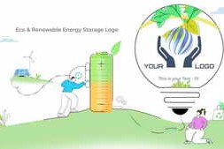 Free Download:Eco & Renewable Energy Storage Logo 60317898