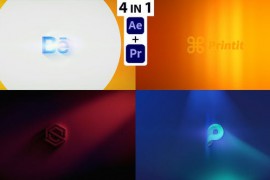 Simple Colorful Logo Reveal (AE + Pre) 34193848