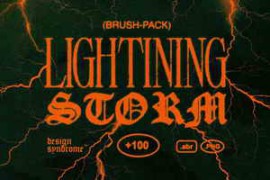Pixelbuddha – Lightning Storm Brush Pack 4590