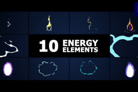 Energy Elements | Premiere Pro MOGRT 52279584
