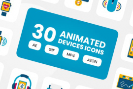Animated Devices Icons 47659412
