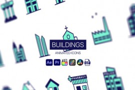 Buildings Animated Icons 44950548