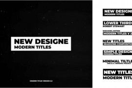 Modern Titles | Final Cut Pro 44644981